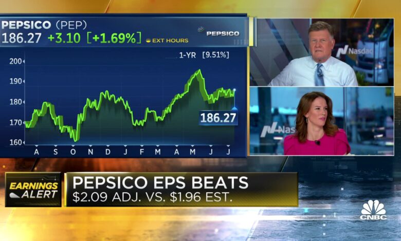 PepsiCo beats earnings estimates, raises full-year outlook even as higher prices hurt demand