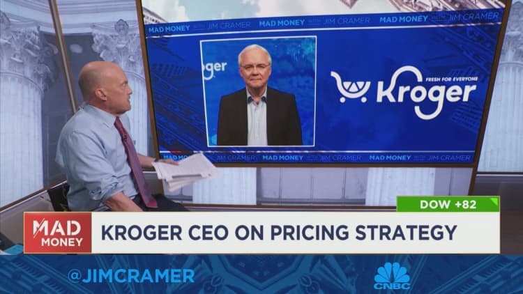 Kroger CEO Rodney McMullen goes one-on-one with Jim Cramer