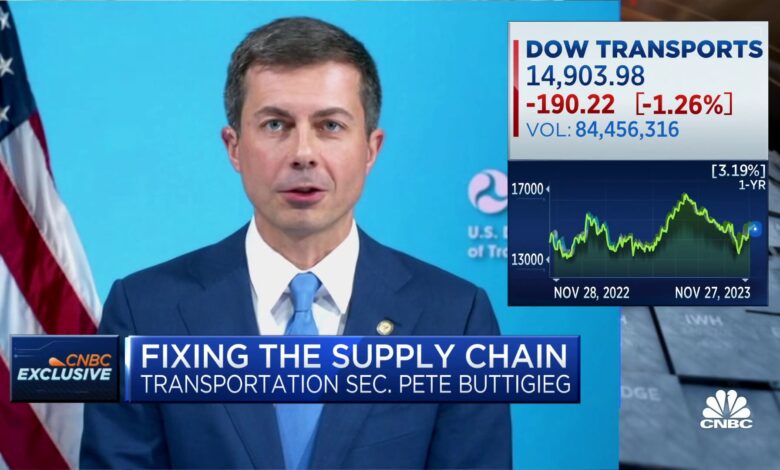 Watch CNBC's exclusive interview with Sec. Pete Buttigieg