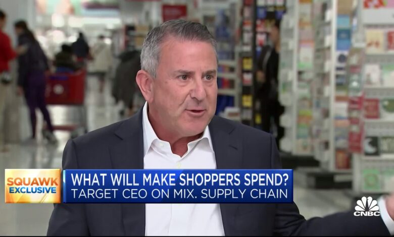 Target CEO Brian Cornell: Shoppers are pulling back, even on groceries