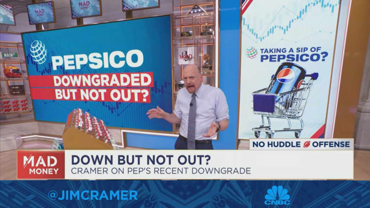 Jim Cramer digs into PepsiCo after recent downgrade