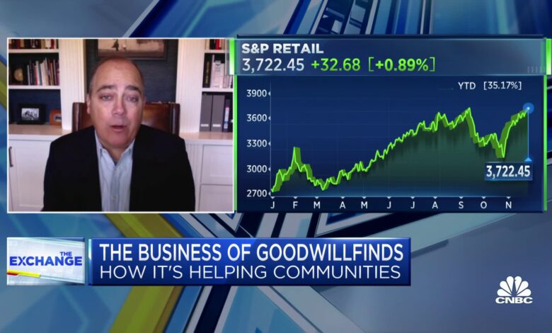 The secondhand market may see more steady growth, says Goodwill Finds' Matthew Kaness