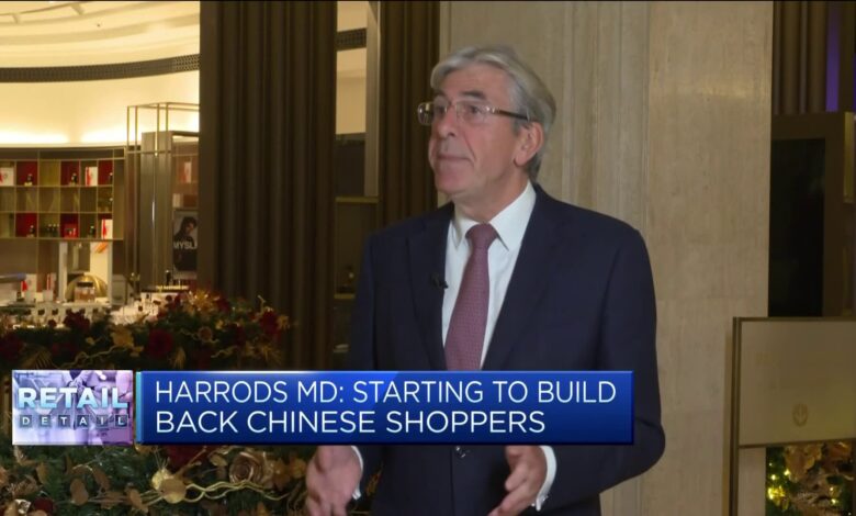 It’s all about the additional services for our customers, Harrods MD says