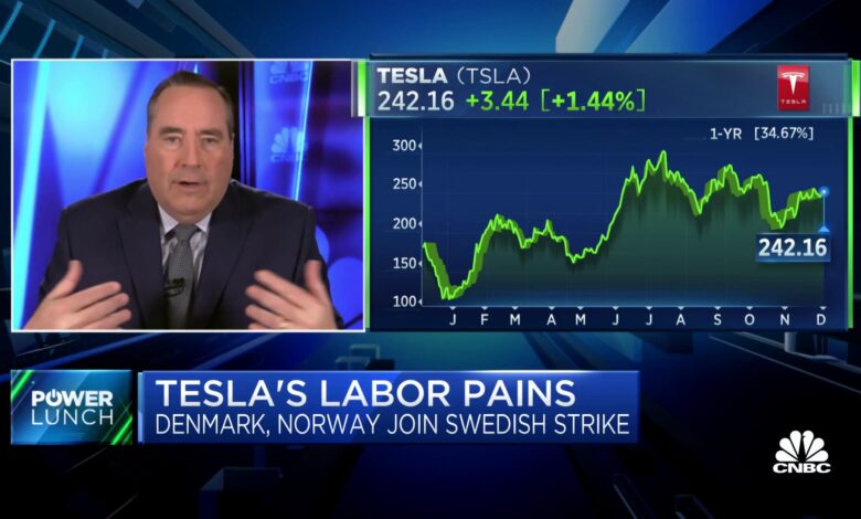 Tesla faces continued pressure as European workers push to unionize