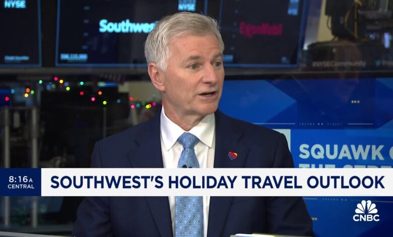 Southwest Airlines CEO Bob Jordan on 2024 outlook: We're taking a lot of momentum into the new year