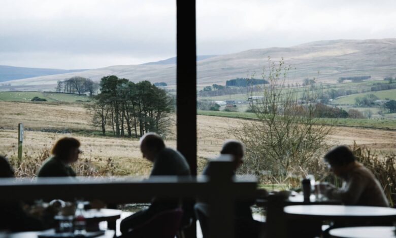 The UK's motorway service station in Cumbria