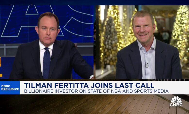 We're going to see a record month for holiday parties, says Landry's CEO Tilman Fertitta