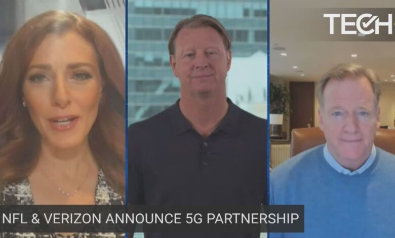 NFL & Verizon announce 10-year partnership on 5G