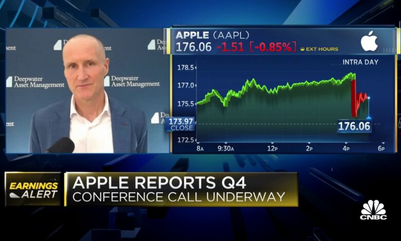 Apple should be viewed as a consumer staples company, says Deepwater's Gene Munster