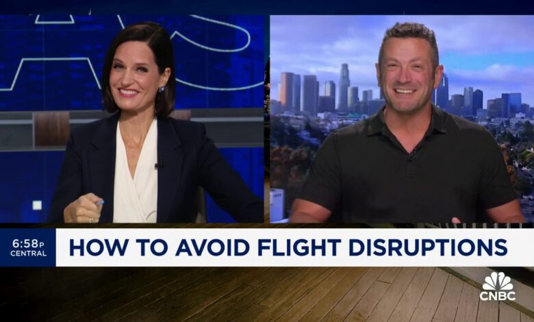 Travel expert Lee Abbamonte talks flight cancellations hitting decade-lows