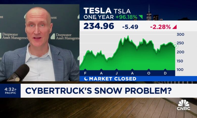 Last Call panel discusses if Tesla's Cybertruck has a 'snow problem'