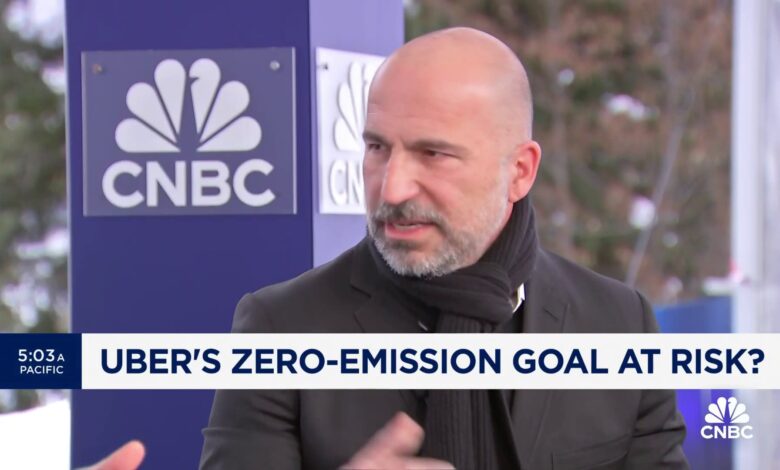 Uber CEO Dara Khosrowshahi: We are totally committed to the electrification of our fleets