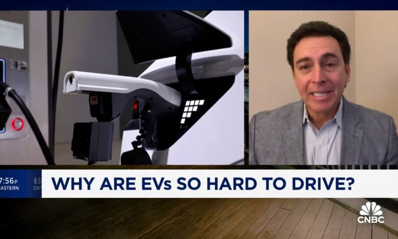 Fmr. Ford CEO Mark Fields discusses why EV accident rates are exceeding gas cars