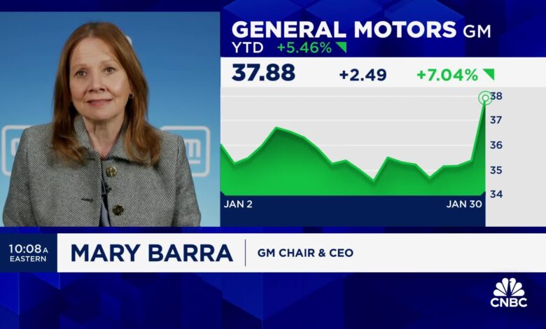 GM CEO Mary Barra: This is our year to execute and see growth in EVs