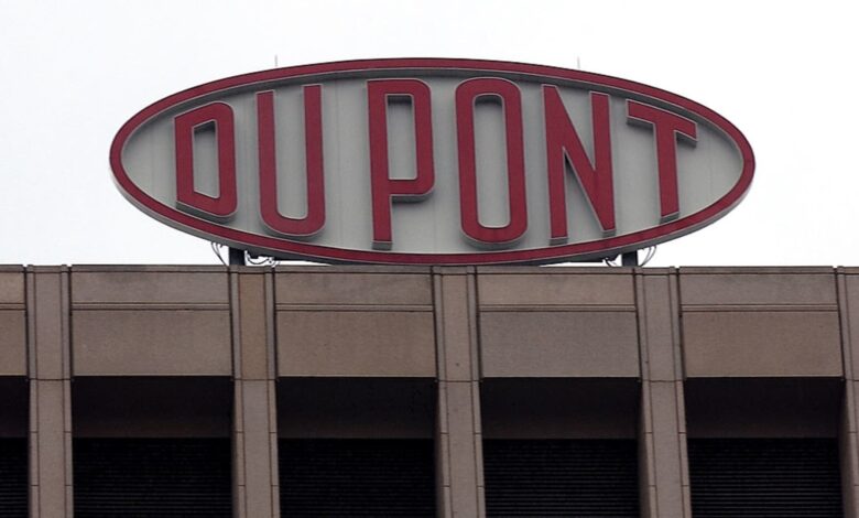 DuPont sets a low bar and hops over it. The quarter is a step in the right direction