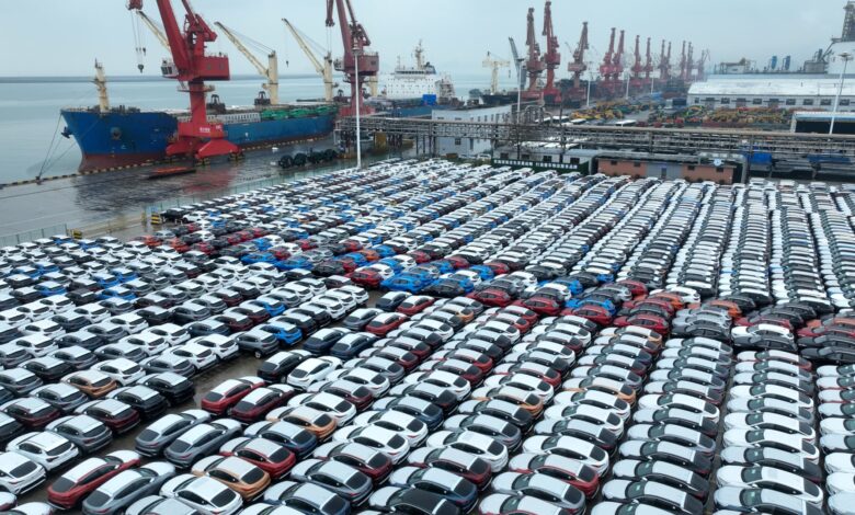 China comes just shy of Japan as the world's largest car exporter