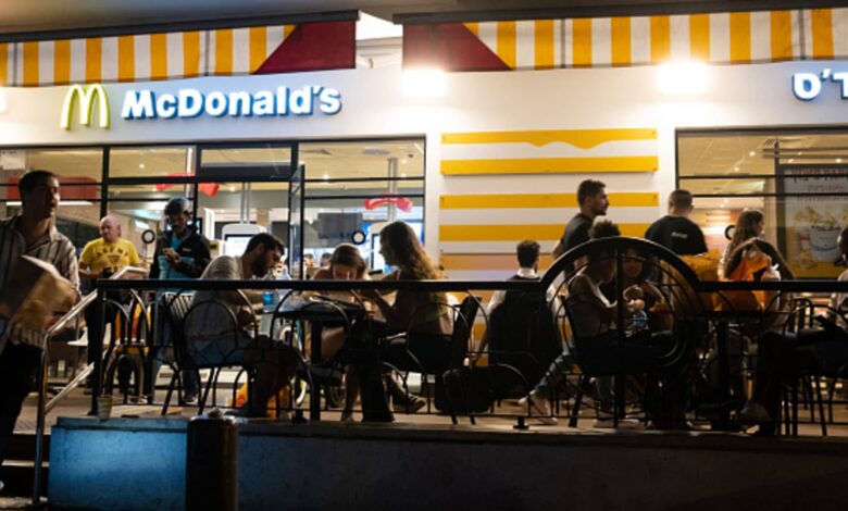 McDonald's and Starbucks blame Israel-Hamas war for slower sales