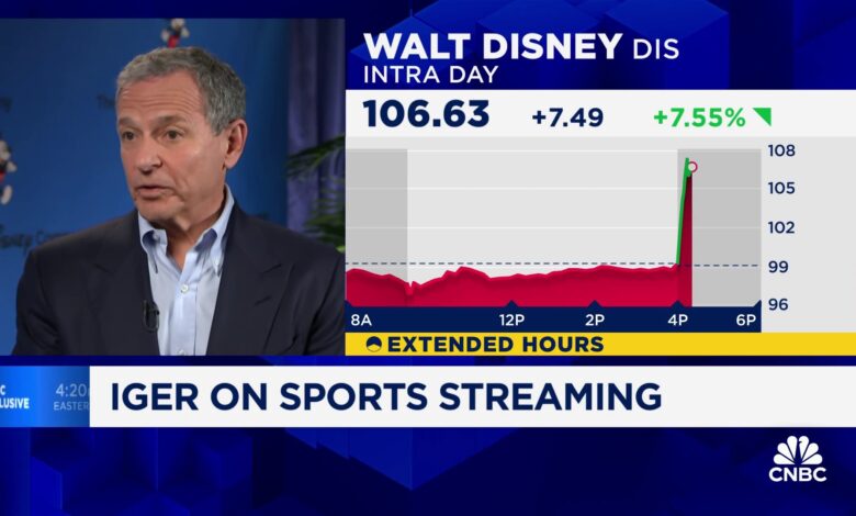 Disney CEO Bob Iger on new streaming bundle partnership: I’d rather be a disruptor than be disrupted