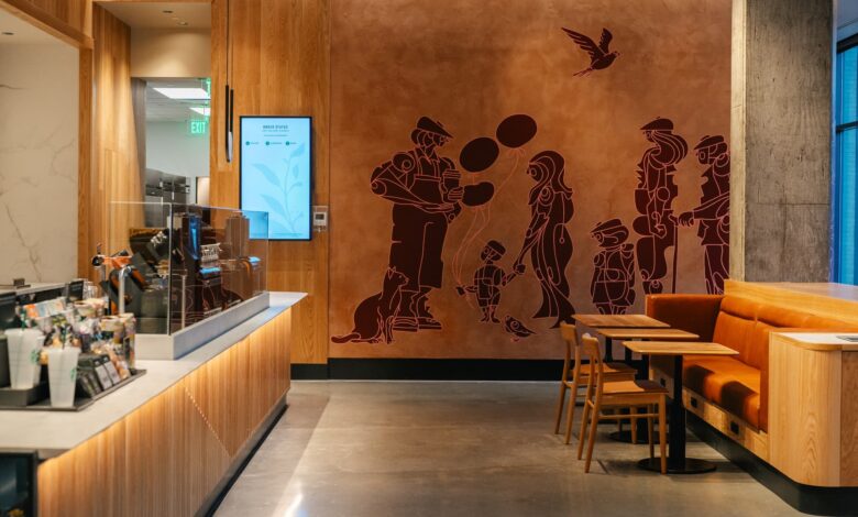 Starbucks has a new accessible store design. Take a look inside