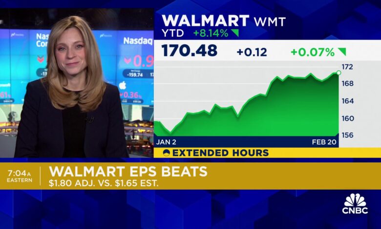 Walmart beats Wall Street’s holiday expectations as e-commerce sales soar