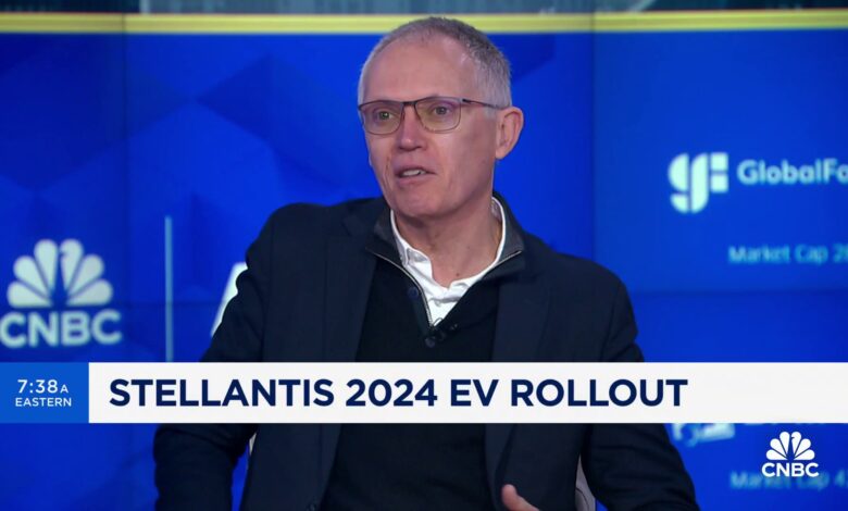 Stellantis CEO Carlos Tavares on 2024 EV rollout: What's at stake right now is affordability