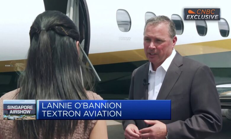 Rising interest rates aren't affecting our customers: Textron Aviation