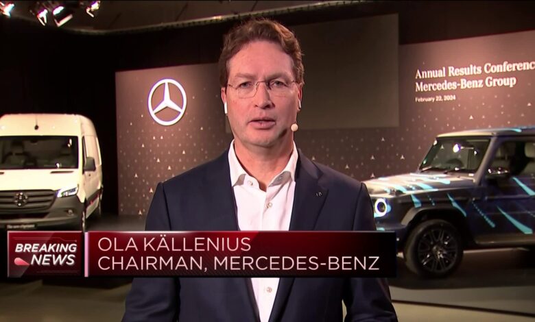 Mercedes-Benz is working through supply chain challenges, CEO says