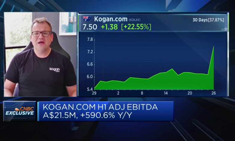 Kogan CEO discusses return to profitability after 'challenging period'